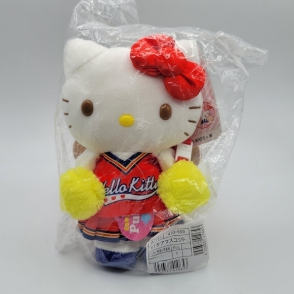 Sanrio Hello Kitty Cheering Cheerleader Hand moving Plush - Picture 1 of 9